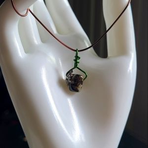 Distressed Metals Pendant